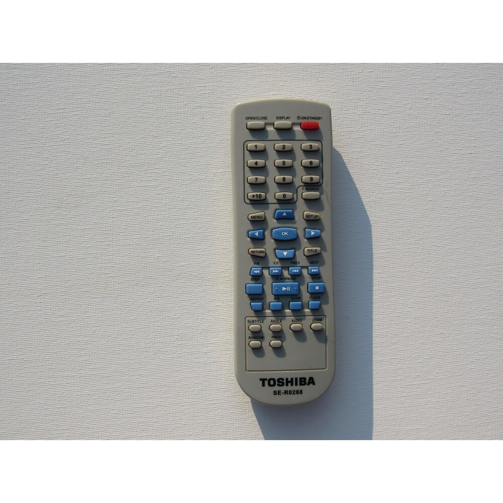 Toshiba SE-R0268 DVD Player Remote Control Original OEM